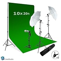 LimoStudio Photography Studio Video Photo ChromaKey Green Screen Background Support