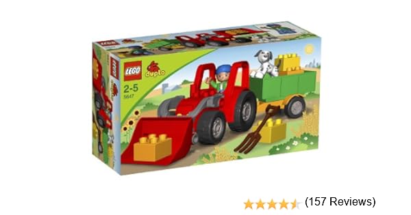 LEGO Duplo 5647 Gran Tractor: Amazon.es: Juguetes y juegos