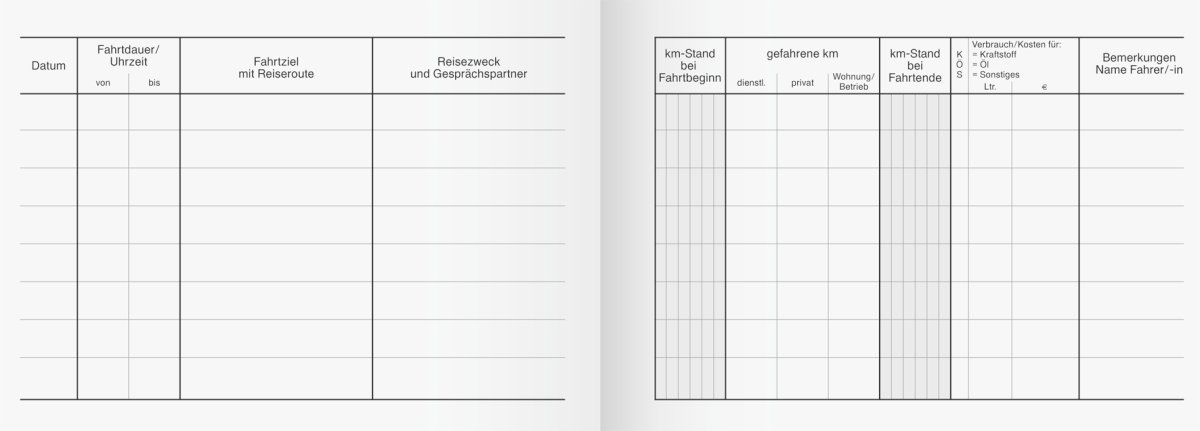 Brunnen 1010141 Logbook (A6 Landscape, Cardboard Cover, 40 Sheets, 3 Colours) Assorted