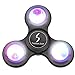 Fantastic Zone Fidget Hand Spinner With LED LIGHT Tri Spinner Toy With Colorful Shining Premium Anxiety Toy Helps Focus For Kids And Adults Stress Reducer