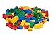 Premium Big Briks Blue, Green, Red and Yellow Building Bricks - 76 Pack Bundle - Compatible with All Major Large Size Brands