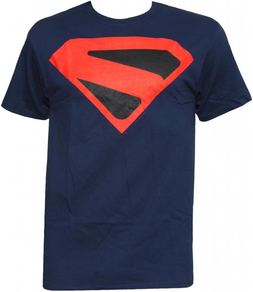 Officially Licensed DC Comics Men's Kingdome Come Superman Logo T-Shirt