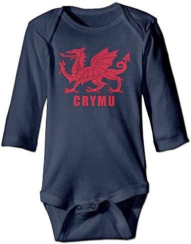 Unisex Baby Onesies Cymru Red Dragon Welsch Flag Pride Long Sleeve