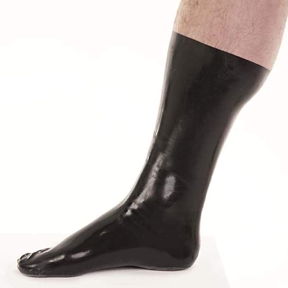 Amazon Co Jp Superior Latexwear 本格 メンズ ラバー ショート ソックス ヘビーウェイト 約0 8mm ボンデージ フェティッシュ ファッション Sexy ヘビーラバー ゴム 靴下 服 ファッション小物
