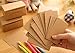 RELIFE Kraft Paper Message Card Word Card Business Card Paper 100pcs in One Box
