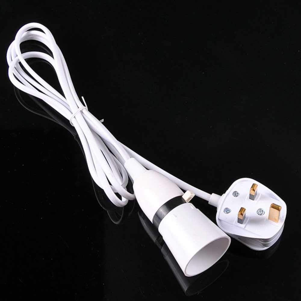 LACKINGONE Table Lamp Holder Bottle Adaptor Kit Switched with 2m Lead Fitted UK Plug - Image 5