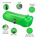 HlpiAMok TOMENGBEIAABBCC Dijkoo Toneeta Inflatable Lounger Air Sofa, Portable Waterproof Inflatable Air Couch Ultra Durable with Side Pocket - for Travel, Hiking, Beach and Yard (Green)