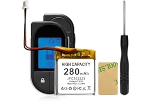 JFC302223 Battery, Replacement 280mAh Battery for Viper Python Clifford Remotes,3706V,3806V,4606V,5606V,5706V,7941X 7756X 775
