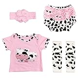 Reborn Baby Doll Outfits Girl Accessories for 20