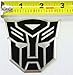 Transformers Autobots Aluminum Large Emblem in Black