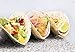 Taco Holder Stand Stainless Steel - 2 Pack Taco Shell Holder w/BBQ Tong - Oven Grill Dishwasher Safe Packed In Stylish Matt Box