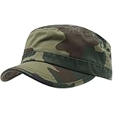 The Vintage Year Camouflage Army Outdoor Hunting Unstructured Adjustable Cadet Army Baseball Cap