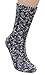 Women's Winter Vintage Cotton Wool Knit Long Crew Socks 4 Pairs 5-10 WS18 (4Pairs)