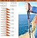 MAXBONA Trekking Poles Collapsible for Hiking – Nordic Walking Sticks of Carbon Fiber – Anti Shock, Ultra Strong & Lightweight w/Sweat Absorbing Natural Cork & EVA Grips – All Terrain Tips/Carry Bag