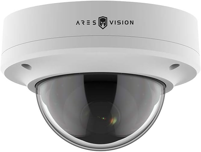 Ares Vision 4 in 1 5MP AHD,TVI,CVI, or Analog CCTV Camera w/ IR Night Vision & Vandal Proof Glass