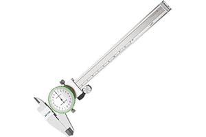 Professional 0 to 150mm Metric Verniers Calipers with Clear Dialing Face Measurement for Accurate Measurements in Machining S