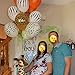 Jungle Safari Animal Balloons,Jungle Safari Them Party Decorations, 50 PCS Safari Zoo Animals Party Supplies Jungle Birthday Party Birthday Decorations Tiger Leopard Cow Zebra Dalm