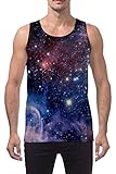 Leapparel Mens 3D Print Tank Tops Summer Casual Sleeveless Graphics Tees Sport T Shirt
