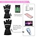 Winter Warm Gloves,Kamlif Battery Operated Heated Gloves with Motion Battery Operated Box and USB Power Line for Travel, Hiking,Rock Climbing,Skiing,Cycling.