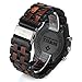 BEWELL W109D Men's Wooden Watch Quartz Movement Date Display Luminous Sports Wristwatch