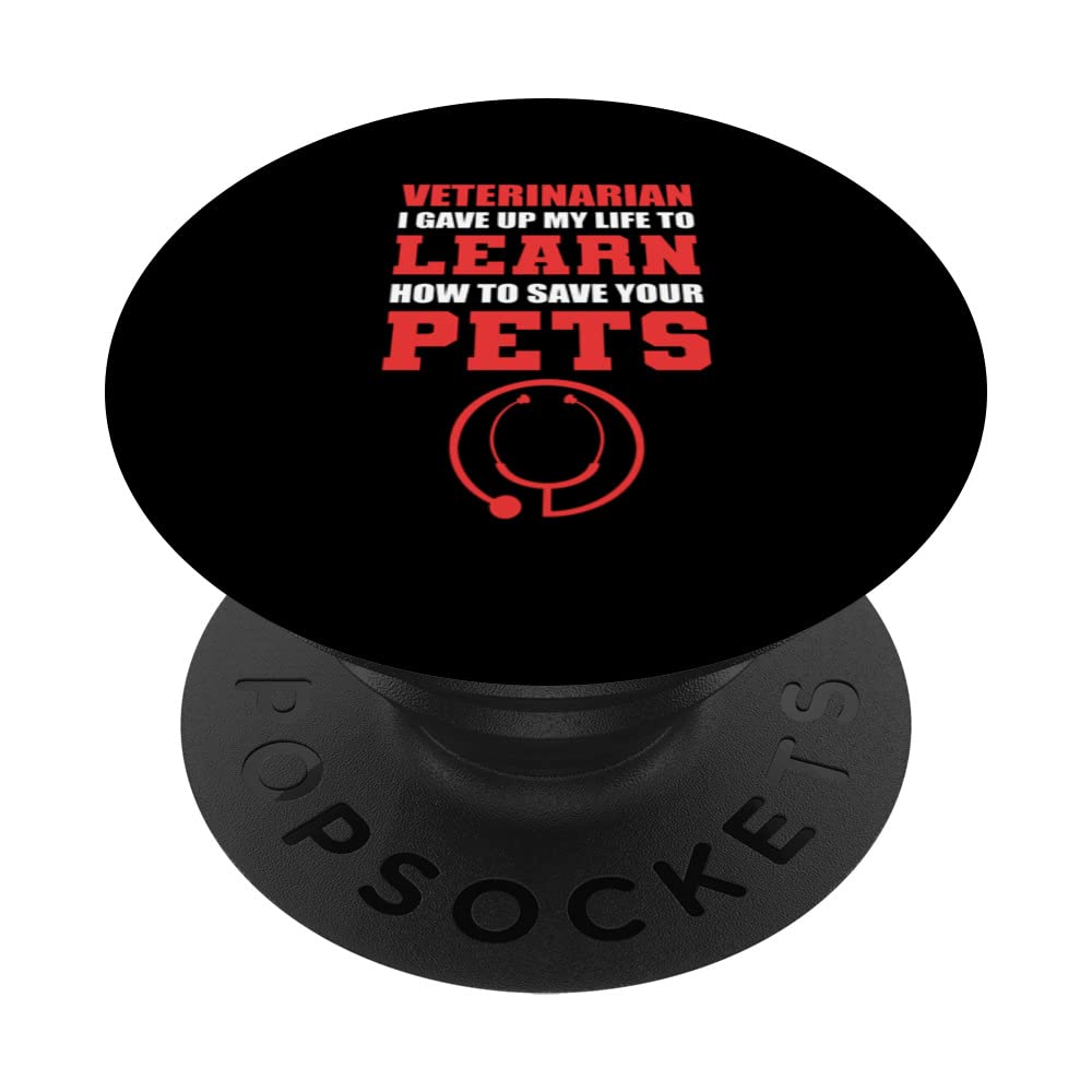 Gave up my Life Pet Lover PopSockets Swappable PopGrip