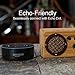 Bongo Bamboo Retro Bluetooth Speakers - Portable Wireless Handcrafted Wood Speaker for Travel, Home, Outdoors | Dual Passive Subwoofer, 15 Hour Battery - Vintage Bamboo
