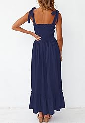 ZESICA Women's 2024 Summer Boho Spaghetti Strap