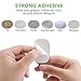16 PCS Wall Hooks Hangers by Amoner, Heavy Duty Wall Hooks Stainless Steel Waterproof Hanger for Bathroom Kitchen Wardrobe Bedroom and Cabinets