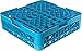 Carlisle FoodService Products RG25-114 OptiClean 25 Compartment Glass Rack with Extender, 3-1/2