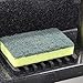 SILICONE SOAP DISH. DRAINER TRAY, BLACK
