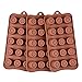 Chocolate Molds Silicone Candy Molds - Silicone Molds BPA Free Pinch Test Approved Food Grade Silicone Pack of 3