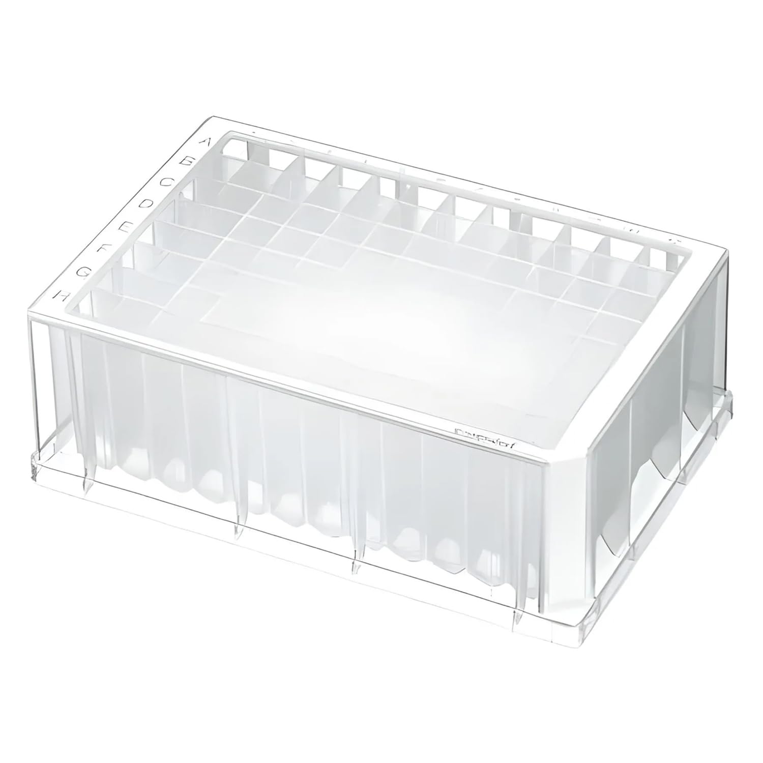 Eppendorf 0030504305 Deepwell Plate, Protein LoBind, PCR Clean, 96/2000 µL, White Edge, Pack of 20