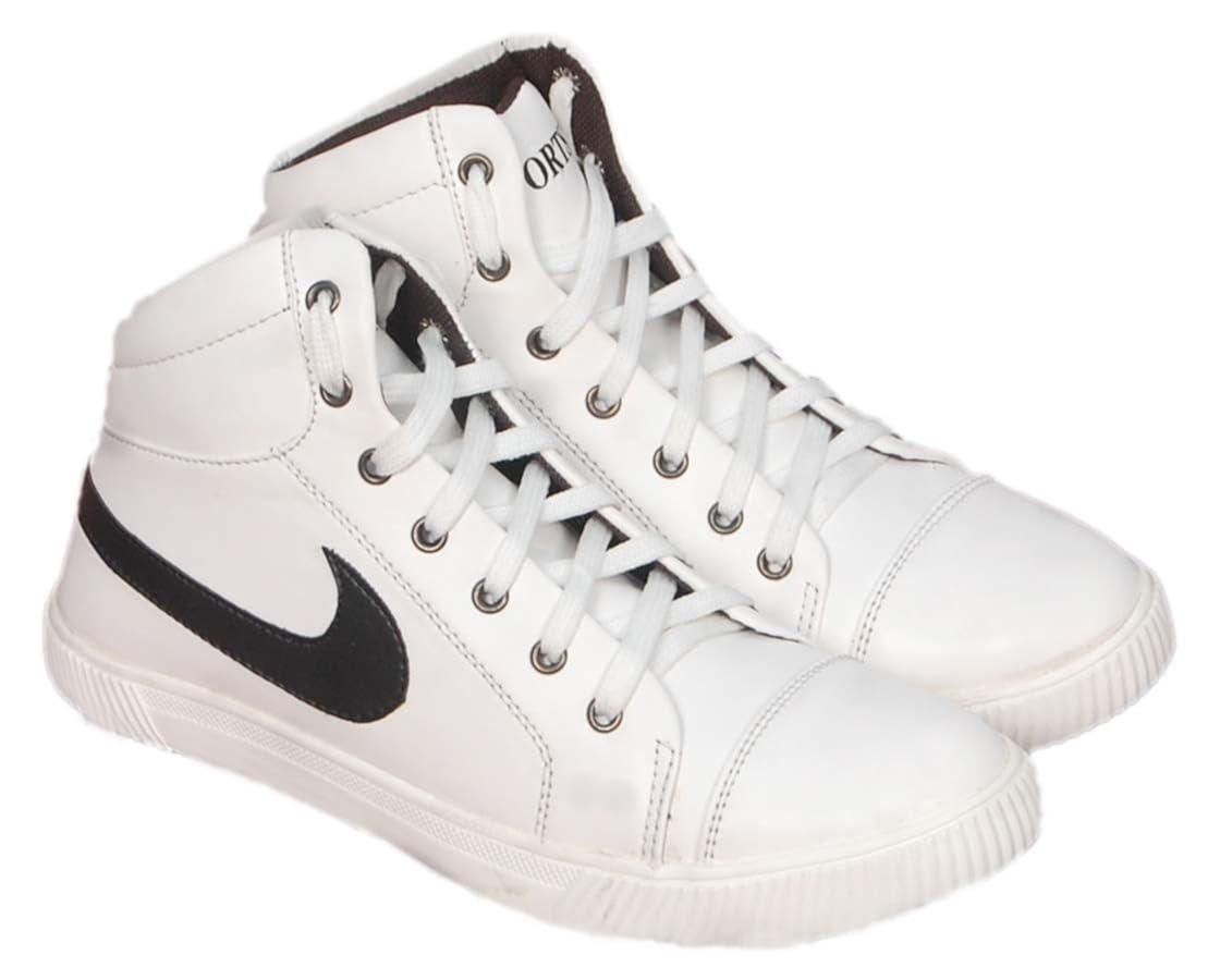 smart white sneakers