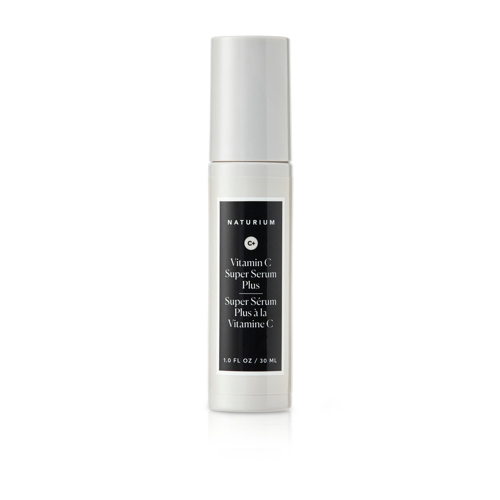 Naturium Vitamin C Super Serum Plus, Smoothing Face Care, plus Retinol, Hyaluronic Acid, Niacinamide & Salicylic Acid | 1.0 FL OZ / 30 ML