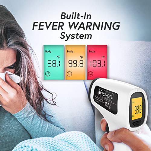 image for iProvèn No Touch Thermometer - Infrared Thermometer Suitable for Newb