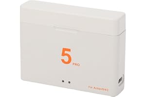 2 Channel USB Charger, Action Camera Battery Charger with LED Indicator Light, Support Multiple Device Charging, for Action 4