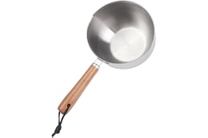 Stainless Steel Hot Oil Pan Milk Pot 500ml Small Saucepan for Butter Melting Chocolate Heating Coffee and More Silver(500ml)