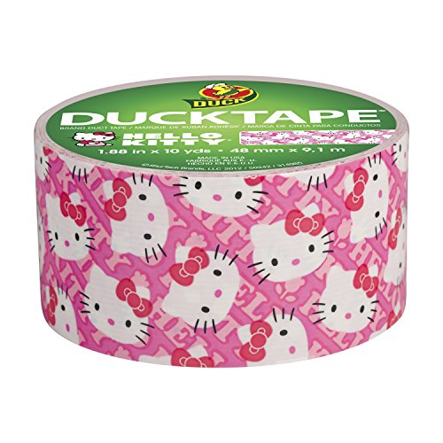 Duck Brand 280831 Hello Kitty Printed Duct Tape, 1.88 Inches x 10 Yards