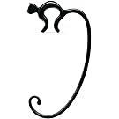 Alessi Minou Purse Hook Aleesi FGO01 B, Black