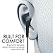 MEE Audio RX18 Comfort-Fit in-Ear Headphones with Enhanced Bass (Black)