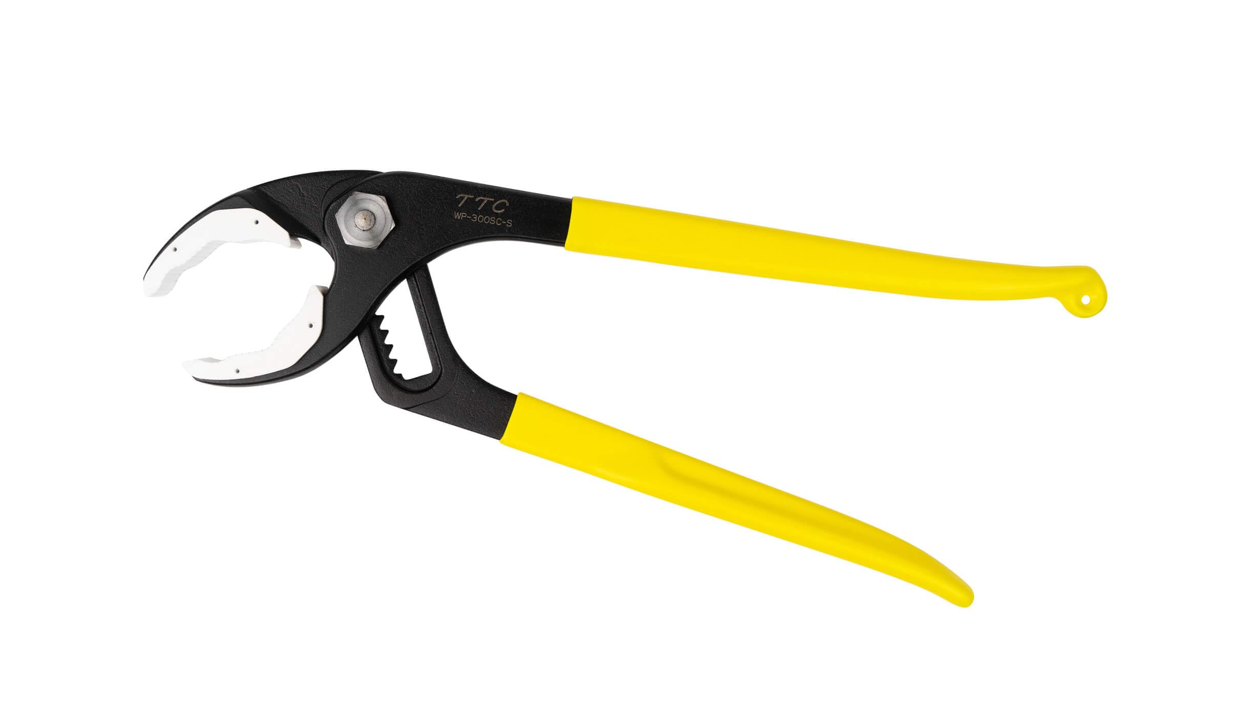 Tsunoda WP-300SC-S, Water Pump PLA-iers, Soft Resin Jaw Water Pump Pliers w/built-in-spring, 12-inch