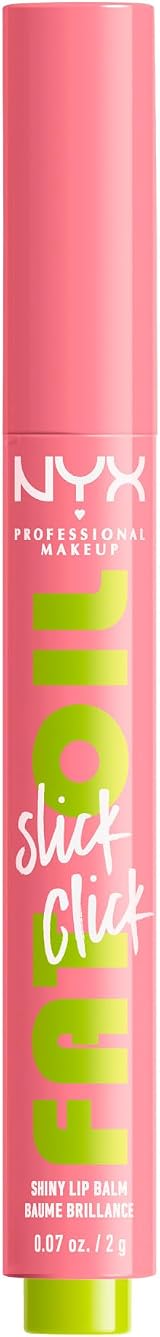 NYX Professional Fat Oil Slick Click Lip Balm Clout Hint of Colour Vegan view 8
