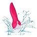 CalExotics Mini Marvels Marvelous Flicker – Silicone Waterproof Compact Vibrator – 10 Function Rechargeable Vibe – Adult Sex Toy Massager for Couples – Pink