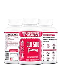 Liv Cla Gummy, extra fuerza, 500 mg, base de plantas, vegetariano, Halal, Kosher, sin...