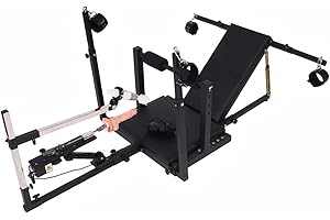 Obedience Bench with Adjustable Bondage Chair, Artificial Leather Hand and ankle restraints and Carbon Steel Pad,Sex Machine 
