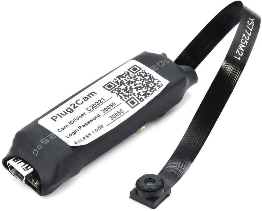 Breeezie HD 1080P Mini Spy Hidden Camera Wireless Wifi IP Home Security DVR Night Vision Remote