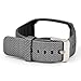 Woodln Smart Watch Wireless Replacement Bracelet Bands for Samsung Galaxy Gear Fit R350 (Black Cross)