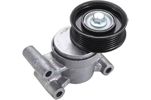 binopoly 38357 Drive Belt Tensioner Assembly With Pulley For 2004-2013 Mazda 3/Axela/5 OE#89625 1251661 5M5Q6A228AB L37215980 L37215980C LF5015980 LFY115980 30684344 31251845 3M5Q6A228AB