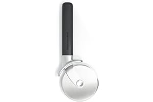 KitchenAid – Classic Pizza Wheel Cutter, Stainless Steel Blade, Built in Finger Guard, Ergonomic Handle, Perfect for Cutting 