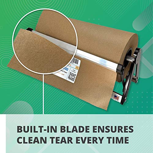 IDL Packaging PD100 Paper Roll Dispenser & Cutter for up to 24" Width